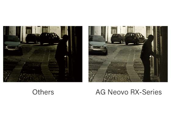 AG Neovo's surveillance monitor provides selectable gamma curves visually optimising image quality