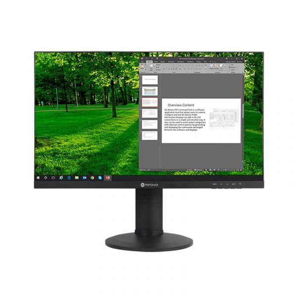 LH-27 ergonomic monitor photo_Front with image