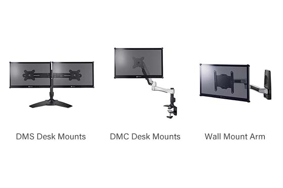 ag neovo LH-24 ergonomic monitor provides VESA mount compatible solution