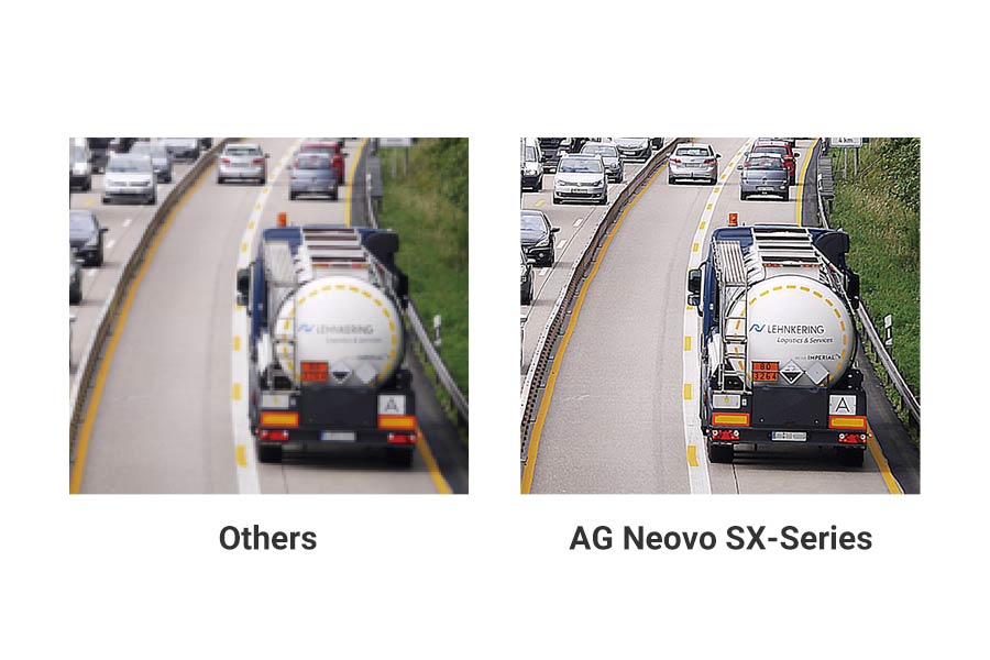 AG Neovo security Monitor equips super resolution mode for motion image clarity