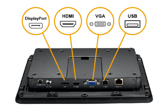 TX-10 touch screen with Plug-and-play touch and versatile connectivity