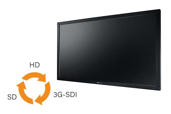 AG Neovo HX-Series SDI monitors support multiple SDI video standards