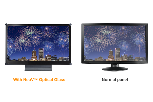NeoV Optical Glass Screen 7 Glossy Monitors with Vivid Color