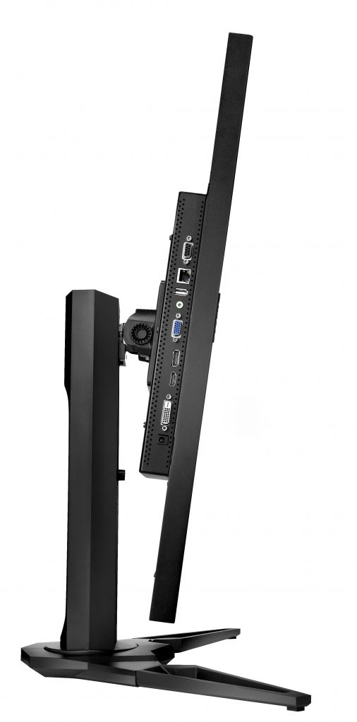 QX-24 4K Surveillance Monitor Side Tilt Image