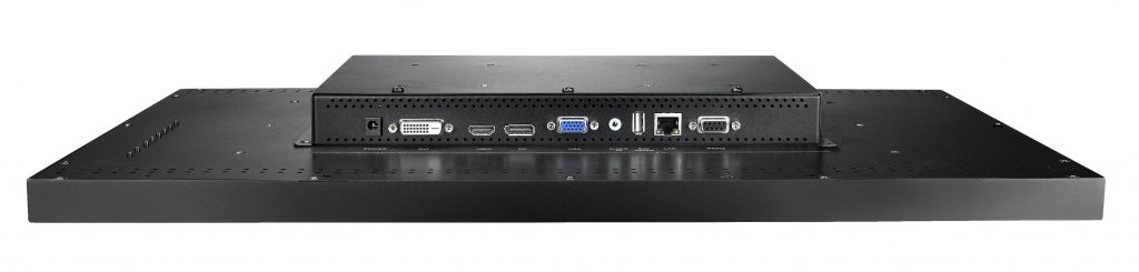 QX-24 4K Surveillance Monitor integrates versatile connectivity and RS232