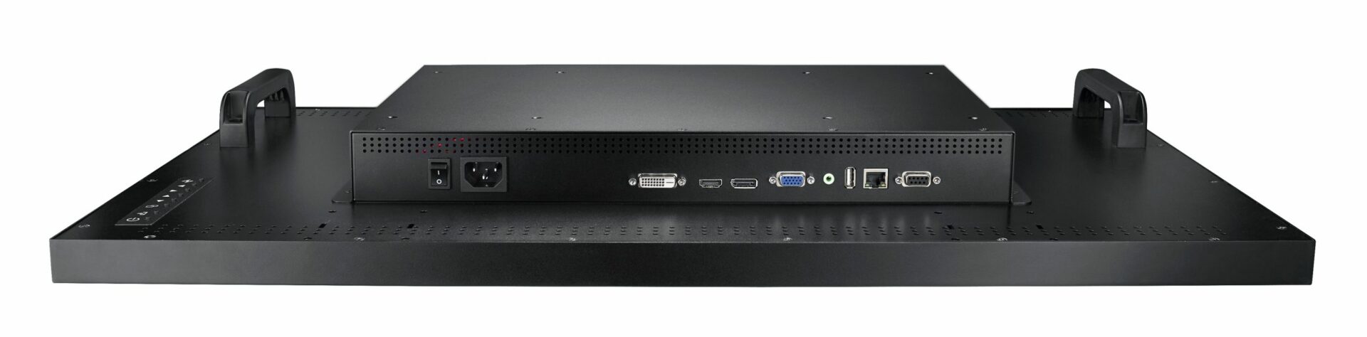 QX-43 4K Surveillance Monitor integrates versatile connectivity and RS232