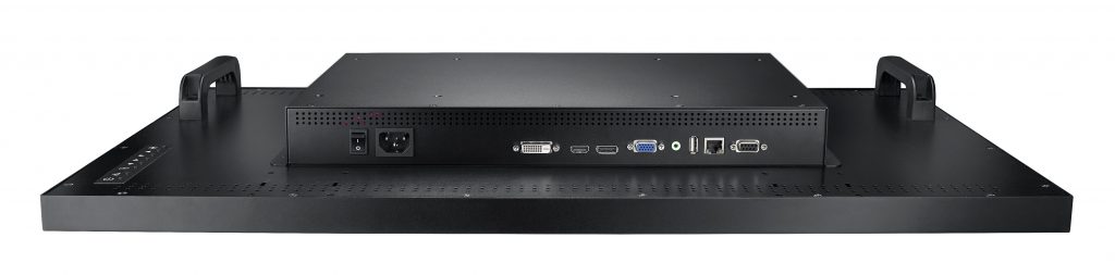 QX-55 4K surveillance display connectivity image
