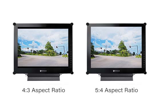 AG Neovo SX-Series square monitors are perfect for analogue surveillance systems