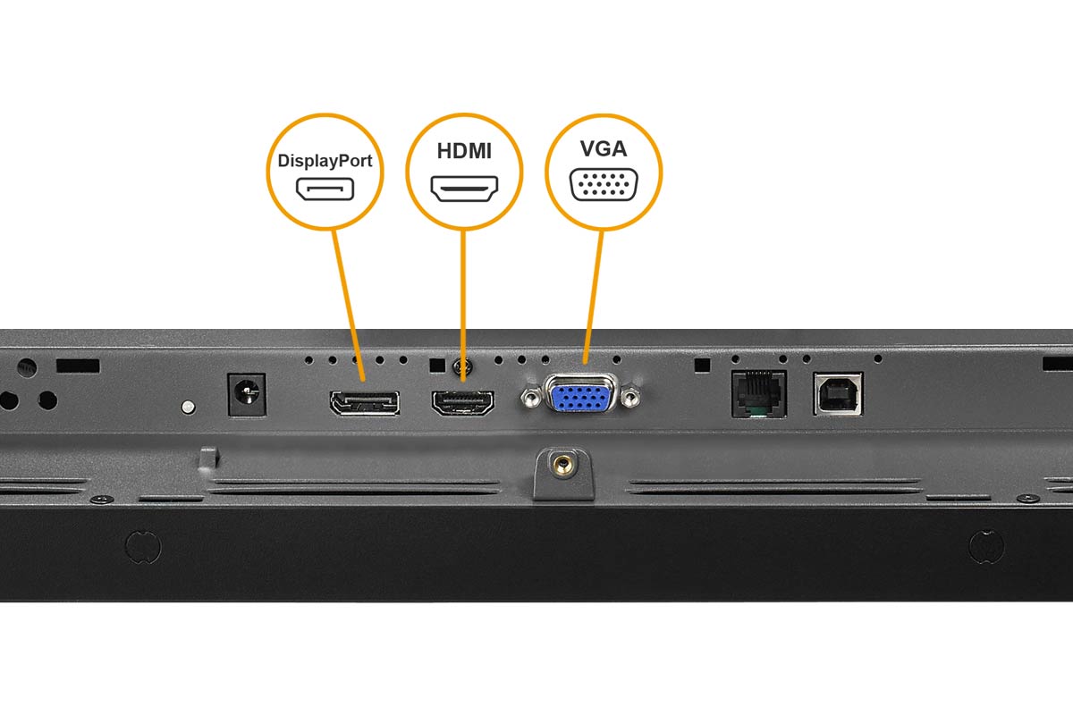 TX-2202 touch screen monitor offers versatile connectivity