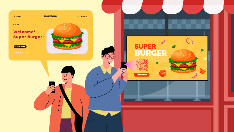 16 Benefits of Digital Menu Boards for Restaurants: Why QSRs Are Going Paperless 14 14_Social & Interactive Integrations_digital menu boards 16 benefits