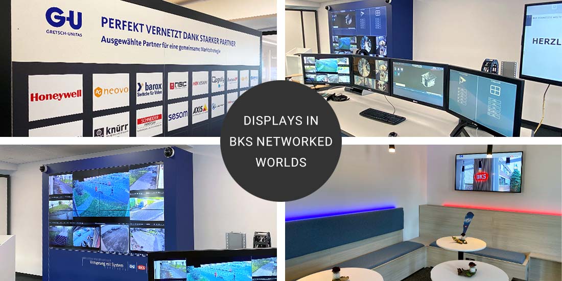 Displays in BKS Networked Worlds