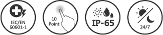 TX-2401 White Product Icons