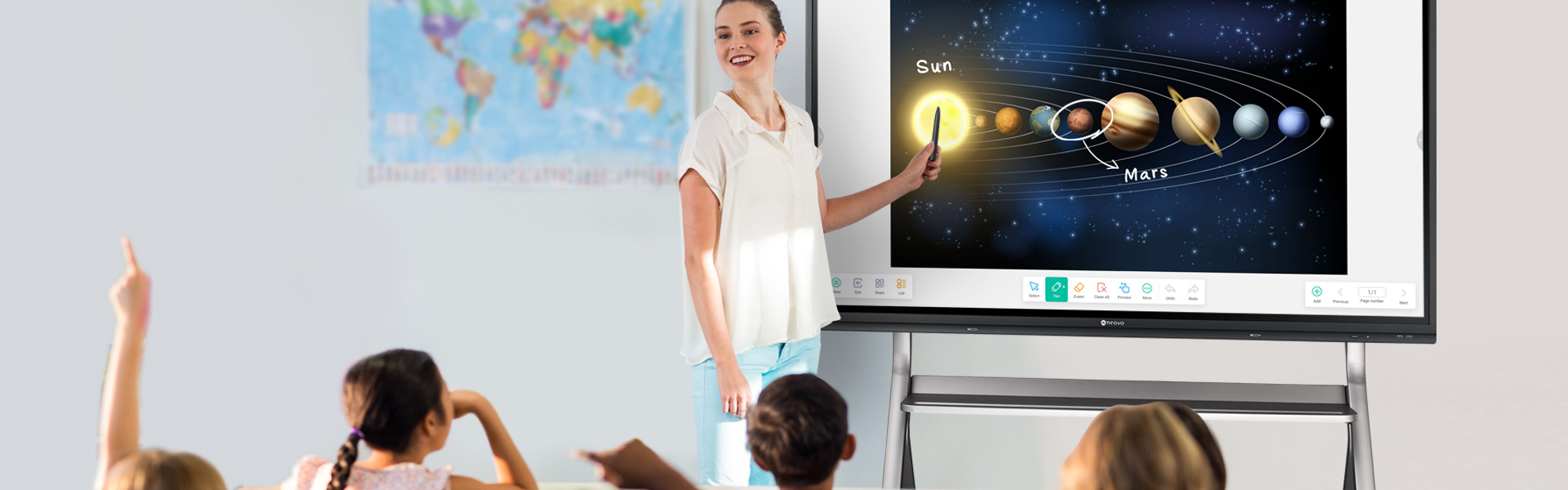 See our full line-up of Meetboard 3 interactive flat panel displays