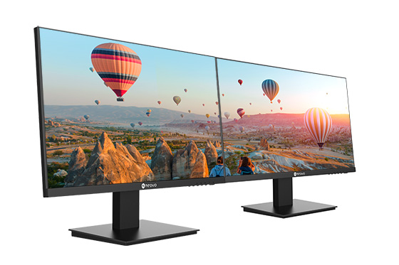 LA-2402 Full HD monitor with bezel less design