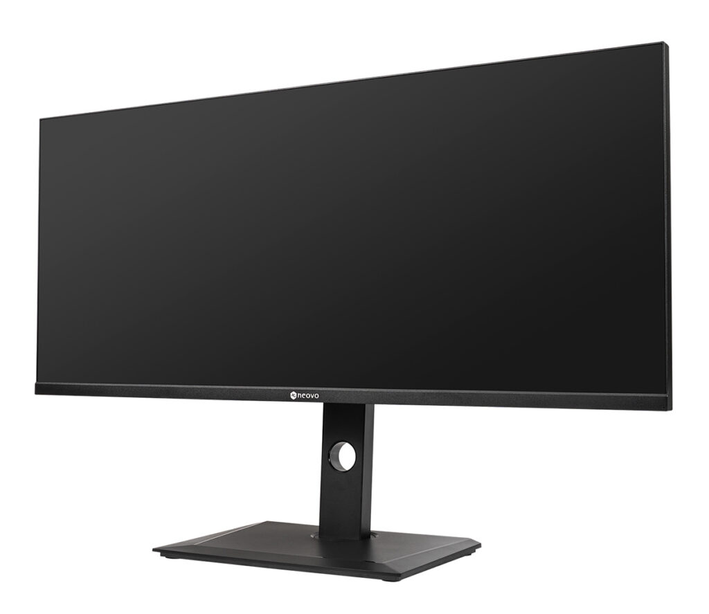 DW3401 USB-C ultrawide monitor product photo_left