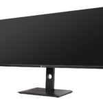 DW3401 USB-C ultrawide monitor product photo_left