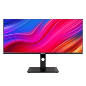 DW3401 USB-C ultrawide monitor product photo_front with image