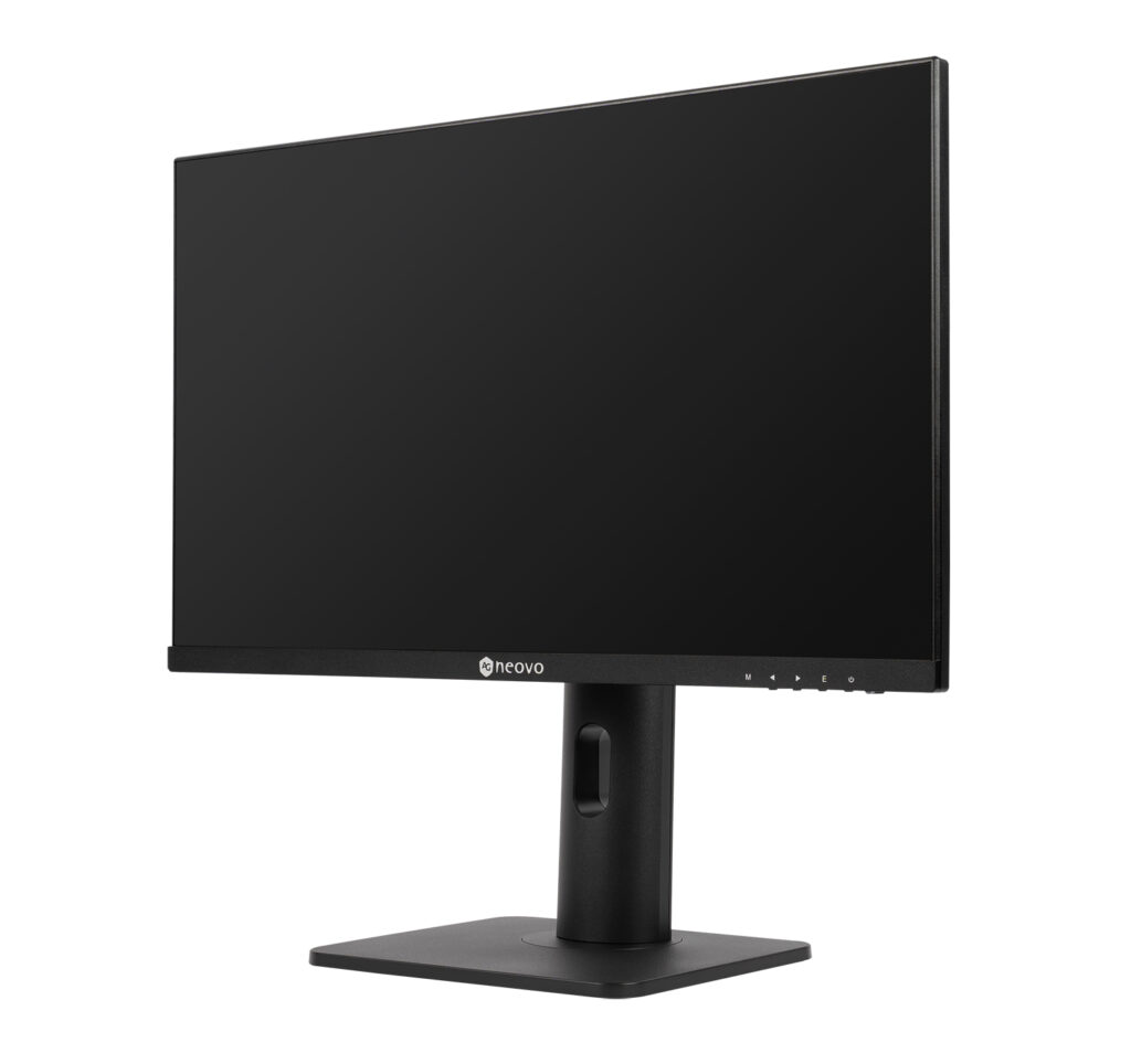 LH-2402-1080p ergonomic monitor photo_Front-left