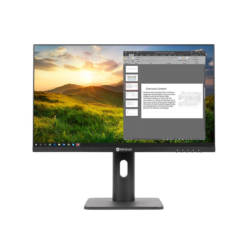 LH-2402 1080p ergonomic monitor photo_front with image