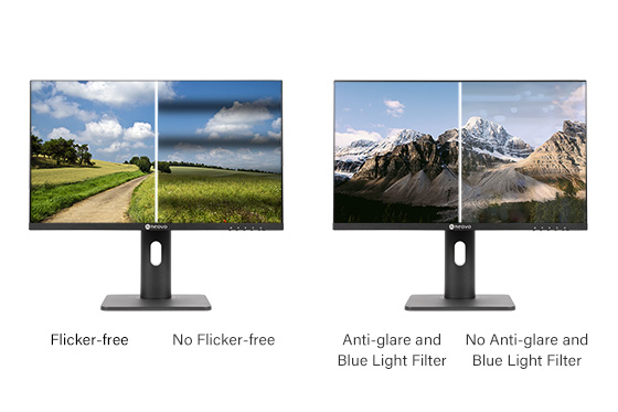 AG Neovo MH2702 27'' LCD monitor features flicker-free and blue light filter.