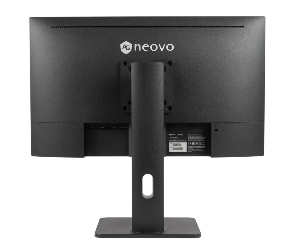 AG Neovo MH2402 24'' Full HD LCD Monitor with Ergonomic Design product photo_back