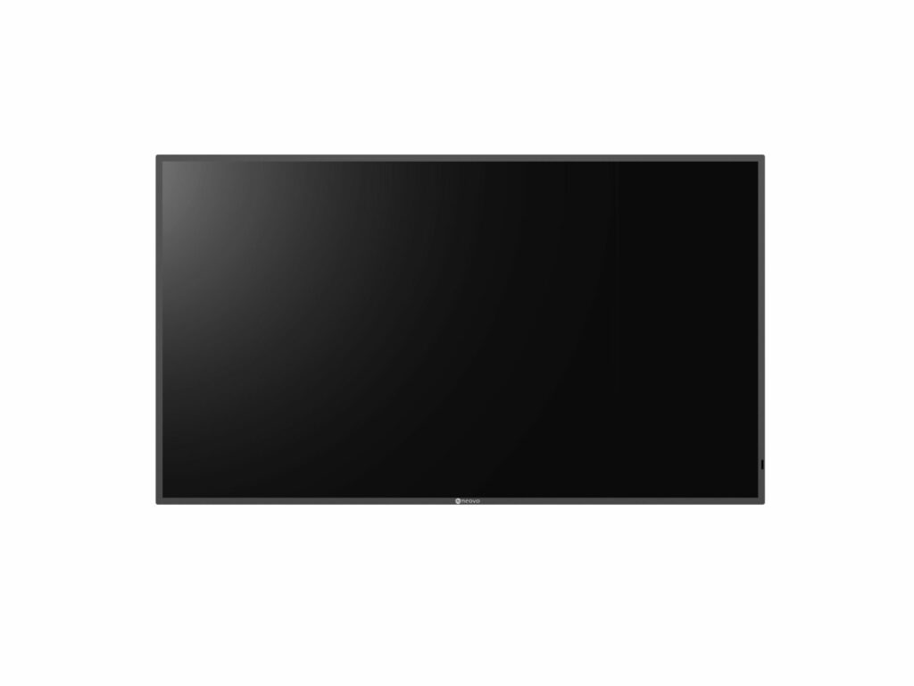 QM-5502 4K Digital Signage Display Product Photo_Front