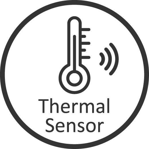 Thermal Sensor 熱感應偵測_黑線稿圖示