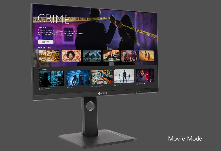 EM-Series graphic design monitor provides Movie mode