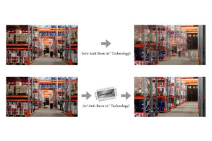 Anti-Burn-in 影像防烙印影像比對圖