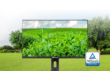 MH2403 24'' LCD monitor integrates TUV certified eyesafe technology