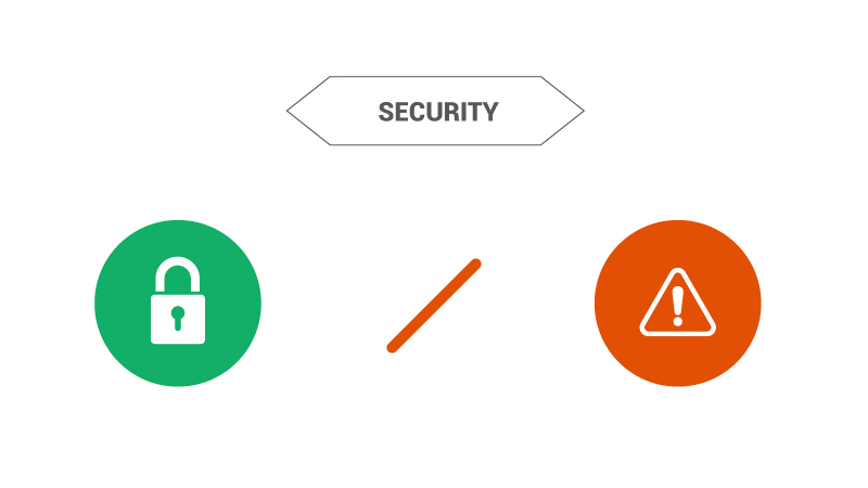 commercial display and consumer TV comparison for security