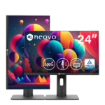 AG Neovo MH2403 100hz 24 inch monitor with height adjustable stand