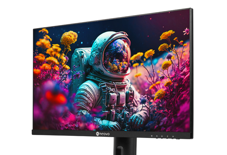 MH2703 27'' LCD monitor features Full HD 1080p resolution