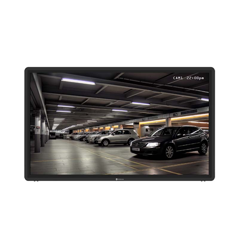 TTN-4301 43'' Commercial-grade LCD display for Video Surveillance_Product Photo_Front with Image