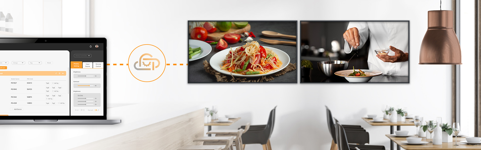 Neovo Manager 使用者介面與操作顯示器畫面