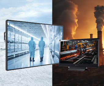 AG Neovo industrial display is withstand hot and cold environment._Mobile