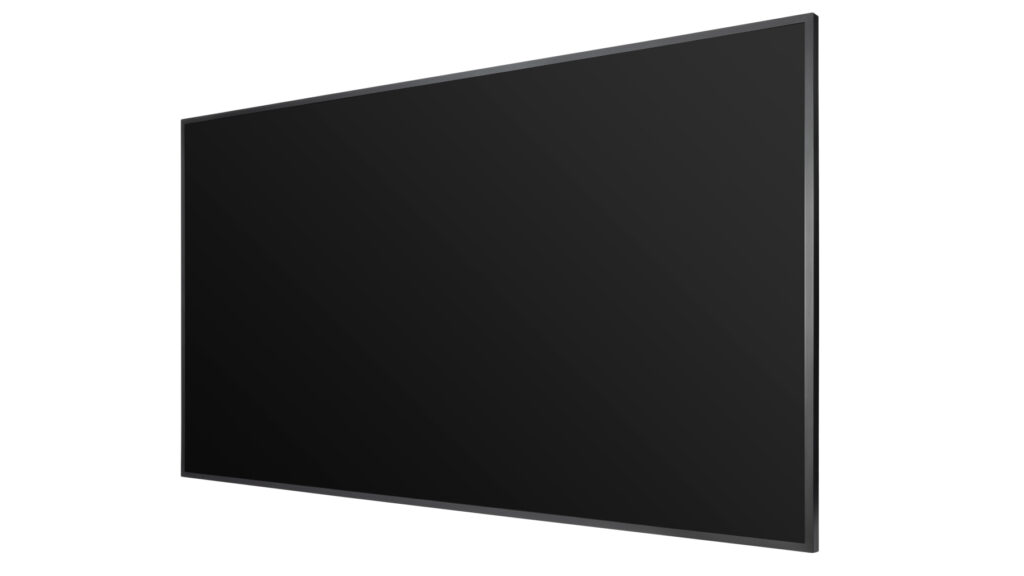 QM5503 55” 4K Digital Signage Display 3 QM 5503 Side angle left