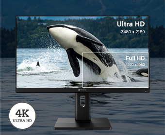 AG Neovo EM2751 27'' 4K Monitor features 3840 x 2160 UHD ultra HD resolution_mobile