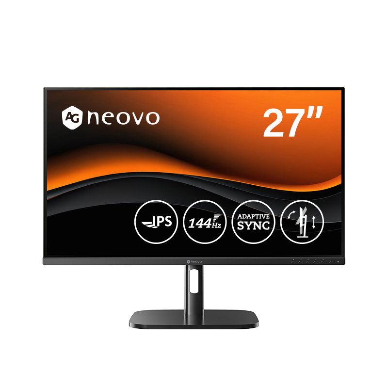 AG Neovo MH2704 27'' 144Hz Full HD Monitor with Height Adjustable Stand