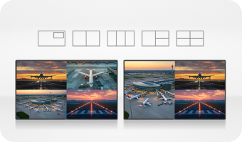 AG Neovo 4 HDMI monitors support PIP and PBP in flexible layout