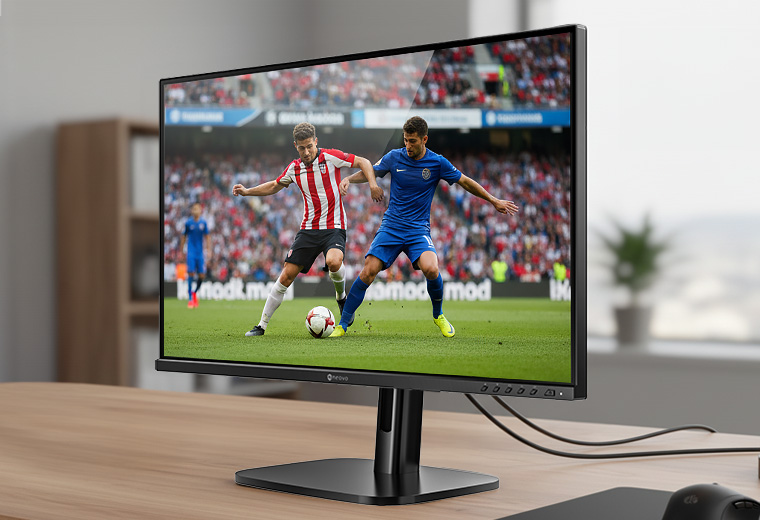 AG Neovo 144hz LCD Monitor features 1920 x 1080 Full HD resolution.