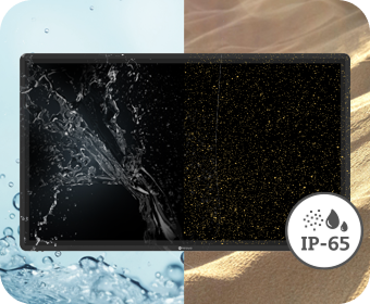NeoV Optical Glass adds IP65 protection to the panel adding life cycle and durability