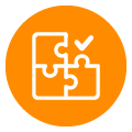 Education consistency icon representing standardized classroom displays and unified learning technology | AG Neovo